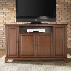 Newport 60" TV Stand in Classic Cherry Finish - Crosley Furniture - KF10001CCH