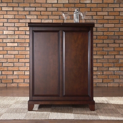 Newport Expandable Bar Cabinet in Vintage Mahogany Finish - Crosley Furniture - KF40001CMA