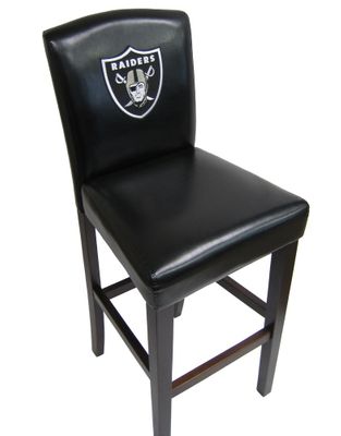 NFL Oakland Raiders Counter Chair (Set of 2) - Imperial International - 101623