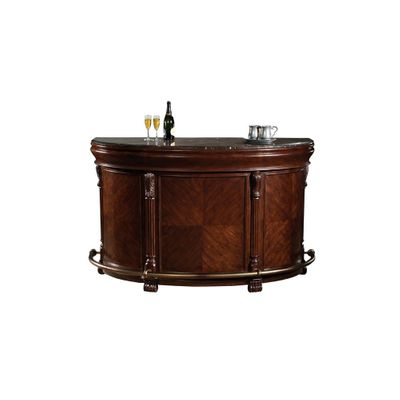 Niagara Bar in Cherry with Marble Top - Howard Miller