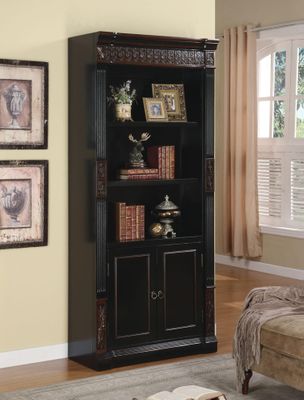 Nicolas Traditional Slim Bookcase - 800923