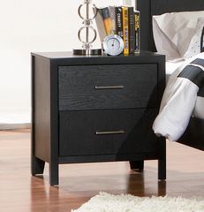 Night Stand - Grove Night Stand in Black - Coaster - 201652