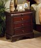 Night Stand - Versailles Night Stand in Deep Mahogany - Coaster - 201482