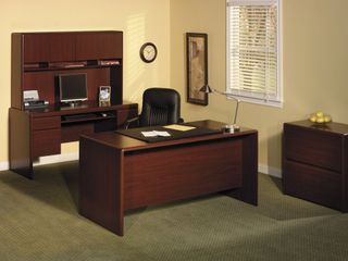Northfield Executive Office Furniture Package 2 - Bush Office Furniture - OFFPKG-31