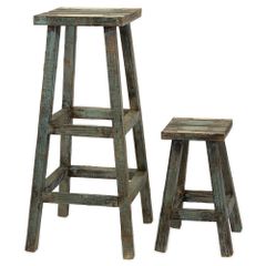 Northfork Decorative Stools (Set of 2) - IMAX - 29103-2