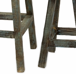 Northfork Decorative Stools (Set of 2) - IMAX - 29103-2