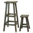 Northfork Decorative Stools (Set of 2) - IMAX - 29103-2