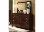 Nortin Dark Cherry Dresser - 202193