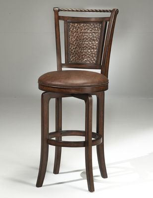 Norwood Copper Back Swivel Counter Stool - Hillsdale Furniture - 4935-827S