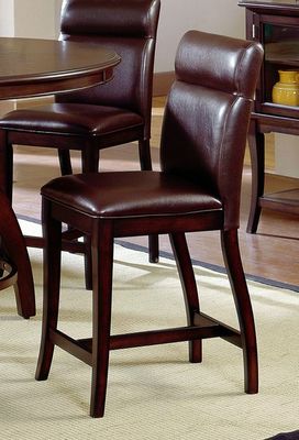Nottingham Curved Non-Swivel Counter Stool (Set of 2) - Hillsdale Furniture - 4077-822