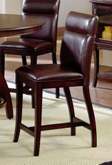Nottingham Curved Non-Swivel Counter Stool (Set of 2) - Hillsdale Furniture - 4077-822