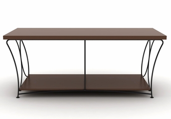 Nuvo 2-Tier Mocha TV Stand - Atlantic - 88335760