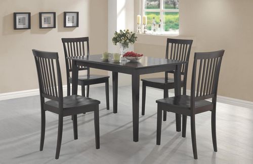 Oakdale 5 Piece Dining Set in Cappuccino - 150152