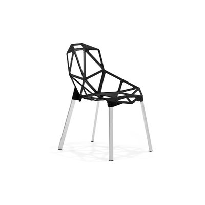 Obscure Aluminum Dining Chair - Set of 4 - Zuo