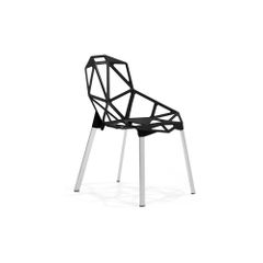 Obscure Aluminum Dining Chair - Set of 4 - Zuo