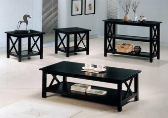 Occasional Table Set in Cappuccino - Coaster - COAST-159091-TABLE-SET-1