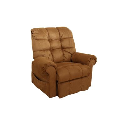 Omni Power Lift Full Lay-Out Chaise Recliner in Saddle - Catnapper