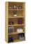 Open Double Bookcase - Series C Light Oak Collection - Bush Office Furniture - WC60314