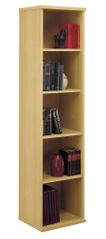 Open Single Bookcase - Series C Light Oak Collection - Bush Office Furniture - WC60312