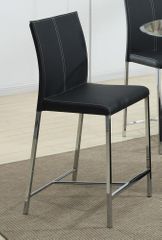 Ophelia Contemporary Black Bar Stool - Set of 4 - 103737