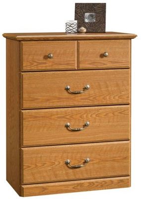Orchard Hills 4-Drawer Chest Carolina Oak - Sauder Furniture - 401291