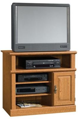 Orchard Hills Highboy Entertainment Stand Carolina Oak - Sauder Furniture - 401342