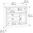 Orchard Hills Highboy Entertainment Stand Carolina Oak - Sauder Furniture - 401342
