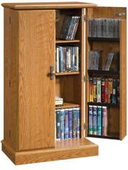 Orchard Hills Multimedia Storage Cabinet Carolina Oak - Sauder Furniture - 401349