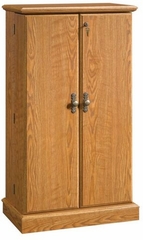 Orchard Hills Multimedia Storage Cabinet Carolina Oak - Sauder Furniture - 401349