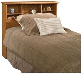 Orchard Hills Twin Bookcase Headboard Carolina Oak - Sauder Furniture - 401293