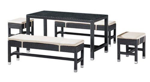 Outdoor Patio Set 1 - Myrtle - Zuo Modern - MYR-SET-1