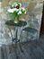 Outdoor Patio Set - Folding Iron Bar Table and Stool Set - Pewter - Pangaea Home and Garden Furniture - FM-SET-3