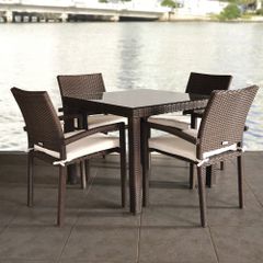 Outdoor Patio Set - Liberty 5-Piece Dining Set - PLI-LIBERSET5