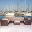Outdoor Patio Set - Marseille Sectional 8-Piece Set Deluxe - PLI-MARSSET-SBG