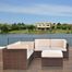 Outdoor Patio Set - Nice Converation 4-Piece Set Off-White - PLI-NICE5OW
