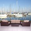 Outdoor Patio Set - Oxford Deep Seating 4-Piece Set Deluxe - PLI-NEWOXFSET-SBG