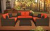 Outdoor Patio Set - Oxford Deep Seating 4-Piece Set Orange - PLI-OXFSET-OR