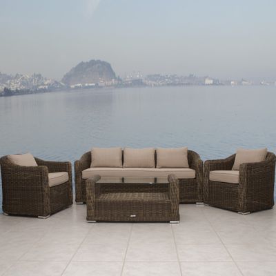 Outdoor Patio Set - Palma Conversation 4-Piece Set - PLI-PALMA4