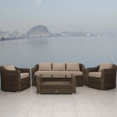 Outdoor Patio Set - Palma Conversation 4-Piece Set - PLI-PALMA4
