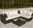 Outdoor Patio Set - Positano Sectional 3-Piece Set - PLI-POSI3