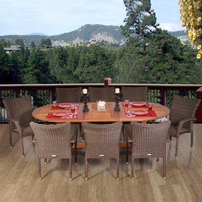 Outdoor Patio Set - Rennaisance 9-Piece Dining Set - BT-RENNAISANCE