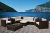 Outdoor Patio Set - Southampton Sectional 9-Piece Set Off-White - PLI-BELLPREOW