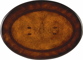 Oval Side Table in Plantation Cherry - Butler Furniture - BT-1589024