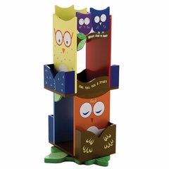 Owls Revolving Bookcase - LOD20059