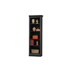 Oxford Antique Black Bookcase Right Return by Ty Pennington - Howard Miller