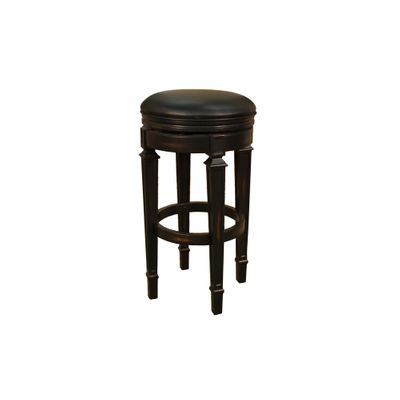 Oxford Swivel Stool in Peppercorn - American Hertiage - AH-100627PC