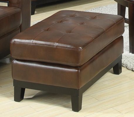 Paige Brown Ottoman - 504434