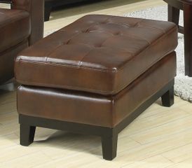 Paige Brown Ottoman - 504434