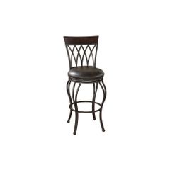 Palermo 26" Leather Swivel Bar Stool - American Hertiage - AH-126915PP