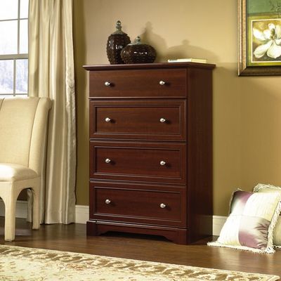 Palladia 4 Drawer Chest Select Cherry - Sauder Furniture - 411836